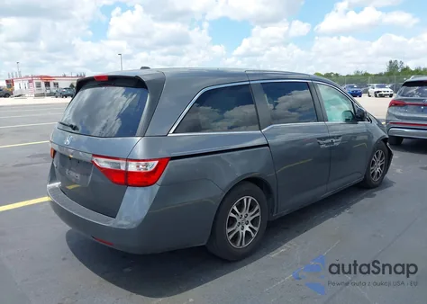 2012 Honda Odyssey Ex-L from USA, damaged, VIN 5FNRL5H69CB060174